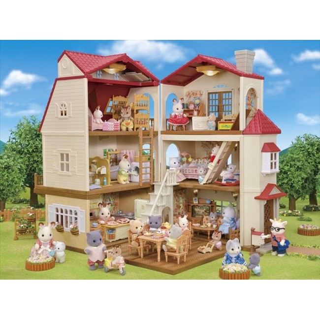 Sylvanian Families City Cottage with Secret Attic Room 5708 p2 Sylvanian Families City Cottage with Secret Attic Room 5708 p2