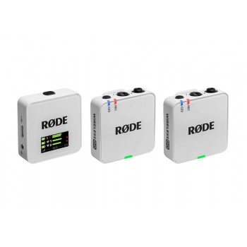 R DE Wireless GO III White - wireless microphone system (white)