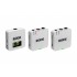 R DE Wireless GO III White - wireless microphone system (white)