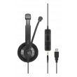 EPOS | SENNHEISER IMPACT SC 75 USB MS Headset Wired Headband Calls/Music USB Type-A Black