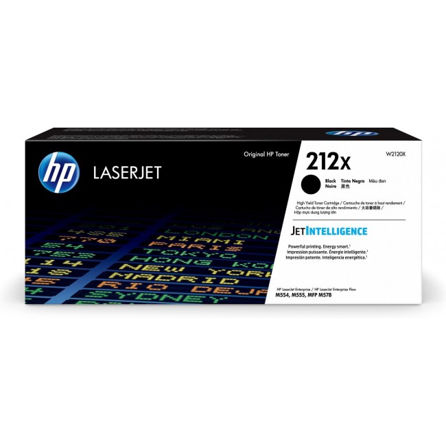 HP 212X High Yield Black Original LaserJet Toner Cartridge HP 212X High Yield Black Original LaserJet Toner Cartridge