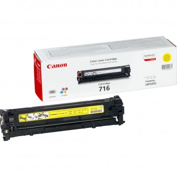 Canon 716 Y toner cartridge 1 pc(s) Original Yellow Canon 716 Y toner cartridge 1 pc(s) Original Yellow