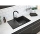1-bowl granite sink with drainer