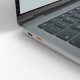 Lindy USB Type C Port Blocker Key - Pack of 4 Blockers, Orange