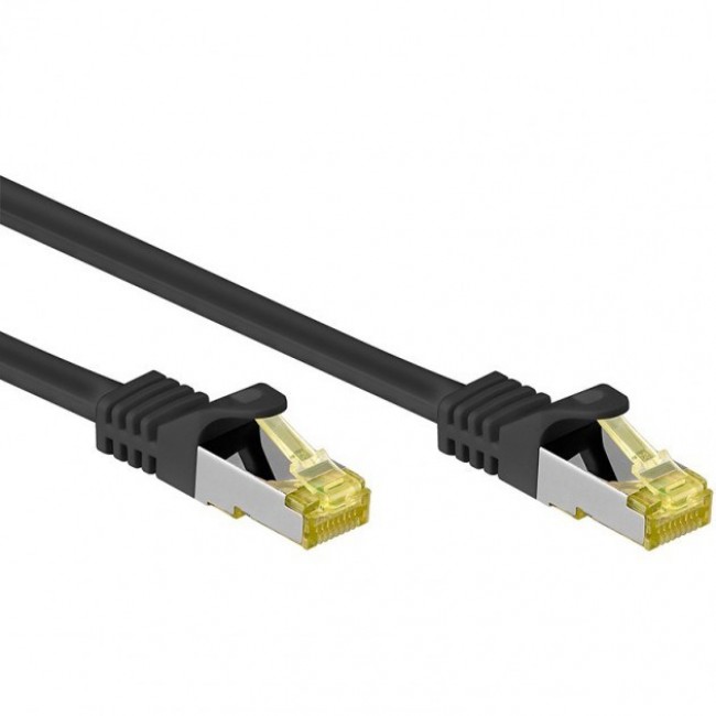 Techly ICOC R7-7SS-300-BK networking cable Black 30 m Cat7 S/FTP (S-STP)
