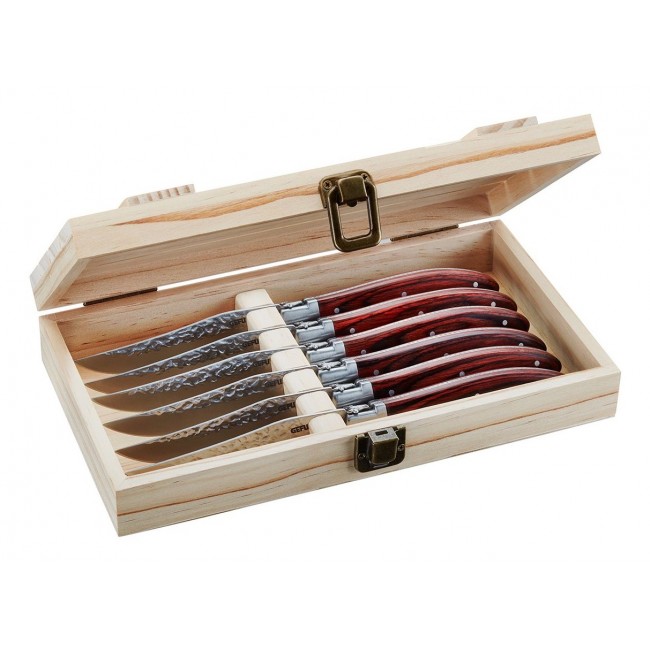 Set of 6 RANCHO steak knives