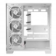 Modecom Volcano SPACE APEX ARGB MIDI Midi Tower White