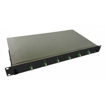 Helos 375551 rack cabinet 1U Black