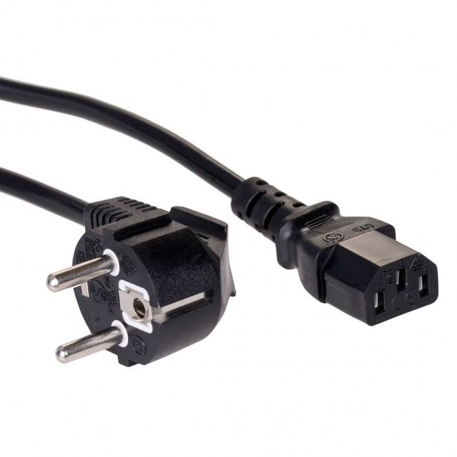 Akyga AK-PC-06A power cable Black 3 m CEE7/7 IEC C13 Akyga AK-PC-06A power cable Black 3 m CEE7/7 IEC C13