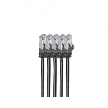 shiverpeaks BS75515-S-SET5 networking cable Black 5 m Cat7 S/FTP (S-STP) Round