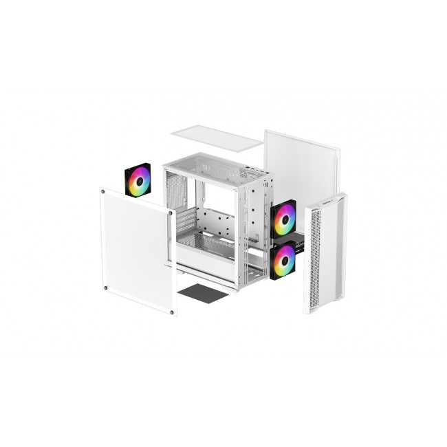 DeepCool CC360 WH ARGB Mini Tower White DeepCool CC360 WH ARGB Mini Tower White