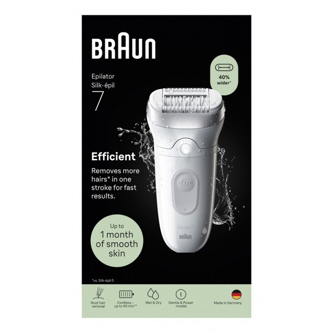 Braun Silk- pil 7 Silk-epil 7 SE7-000 40 tweezers Silver