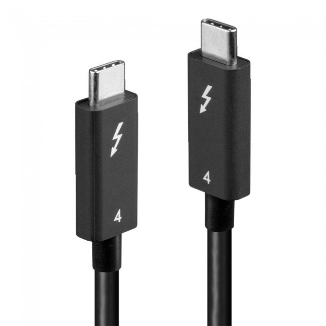 Lindy 2m Thunderbolt 4 Cable, 40Gbps, active Lindy 2m Thunderbolt 4 Cable, 40Gbps, active