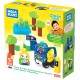 MEGA BLOKS HDX90 GREEN TOWN CHARGE & GO BUS