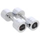 Chrome dumbbells 2x8 kg HMS CHD08