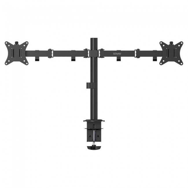 Savio UM-03 Dual Desk Mount for Monitor 17 32 Savio UM-03 Dual Desk Mount for Monitor 17 32