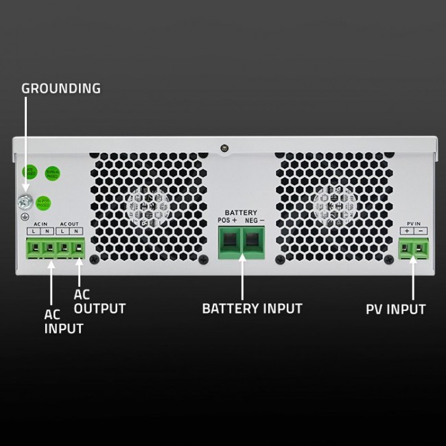Qoltec Hybrid Off-Grid Solar Inverter 2.5kVA | 2.5kW | 100A | MPPT | LCD | BMS | Sine Qoltec Hybrid Off-Grid Solar Inverter 2.5kVA | 2.5kW | 100A | MPPT | LCD | BMS | Sine