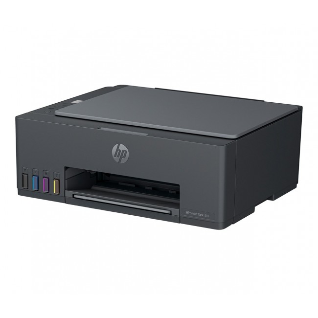 HP Smart Tank 581 All-in-One Printer, Home and home office, Print, copy, scan, Wireless High-volume printer tank Print from phone or tablet Scan to PDF