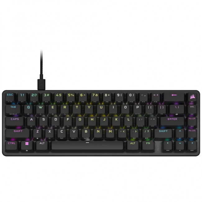 Corsair K65 PRO MINI keyboard Gaming USB QWERTZ German Black Corsair K65 PRO MINI keyboard Gaming USB QWERTZ German Black