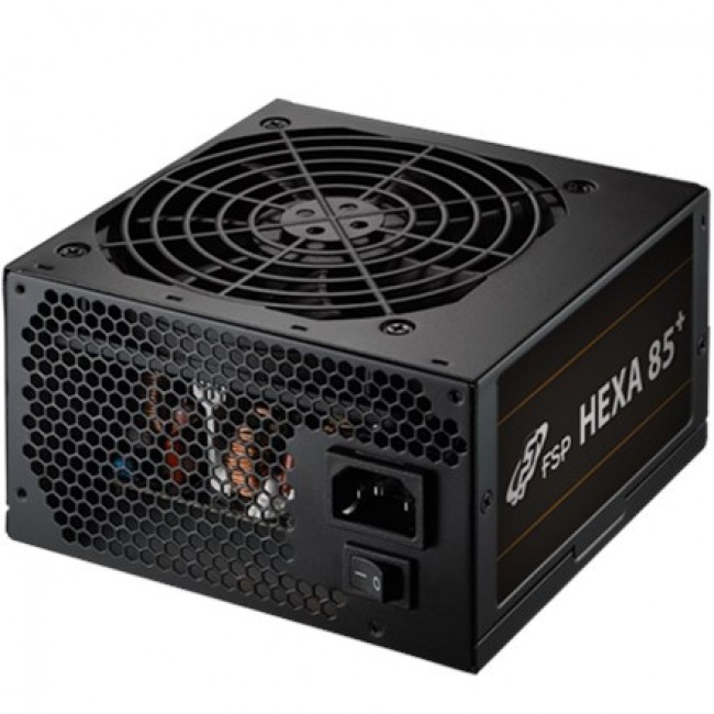 FSP HEXA 85+ PRO power supply unit 550 W 24-pin ATX ATX Black FSP HEXA 85+ PRO power supply unit 550 W 24-pin ATX ATX Black