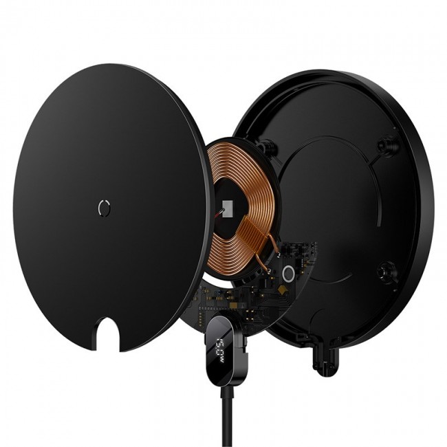 Baseus CCED000001 mobile device charger Headphones, Smartphone Black USB Wireless charging Indoor Baseus CCED000001 mobile device charger Headphones, Smartphone Black USB Wireless charging Indoor