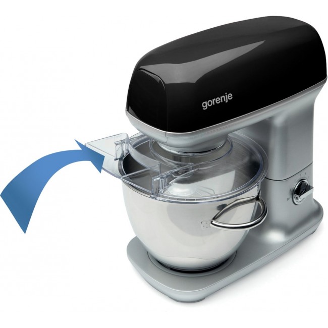 Gorenje MMC1000RLBK food processor 1000 W 4.5 L Black, Metallic