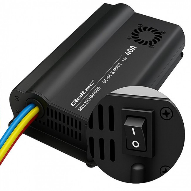 Charger DC-DC 12V with MPPT control 40A