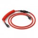 Glorious Gaming Glorious GMMK Coiled Cable Crimson Red