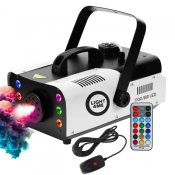 LIGHT4ME FOG 900 LED wytwornica dymu mg y pilot be