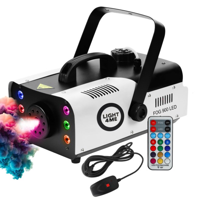 LIGHT4ME FOG 900 LED wytwornica dymu mg y pilot be