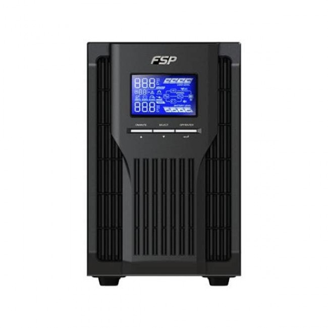 FSP Champ Tower 3K uninterruptible power supply (UPS) Double-conversion (Online) 3 kVA 2700 W FSP Champ Tower 3K uninterruptible power supply (UPS) Double-conversion (Online) 3 kVA 2700 W