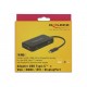 DeLOCK 63929 laptop dock/port replicator USB 2.0 Type-C Black