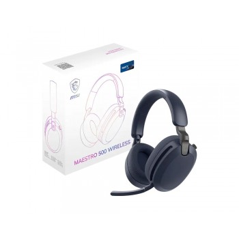MSI MAESTRO 500 Wireless Headset Head-band Gaming Bluetooth Blue
