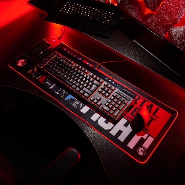 Numskull Games 154922 mouse pad Gaming mouse pad Black, Multicolour, Red