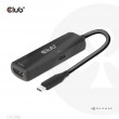 CLUB3D USB Gen2 Type-C to HDMI 8K60Hz or 4K120Hz HDR10+ with DSC1.2 with Power Delivery 3.0 Active Adapter M/F