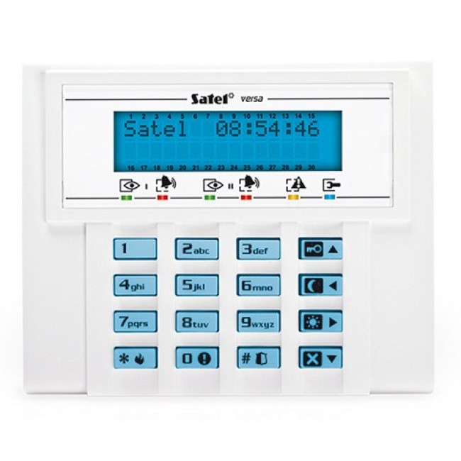 Satel VERSA-LCD-BL security access control system White