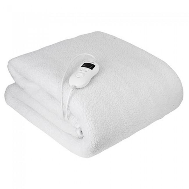 Camry CR 7422 electric blanket 85 W White Polyester, Synthetic wool