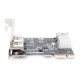 Digitus PCI Express Card, Firewire 1394a (3+1 ports)