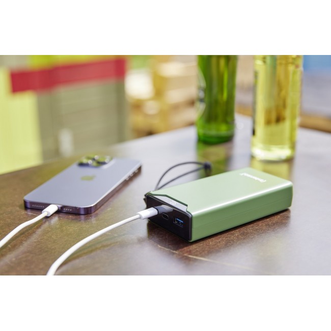 Intenso 7332057 power bank Lithium Polymer (LiPo) 20000 mAh Green Intenso 7332057 power bank Lithium Polymer (LiPo) 20000 mAh Green