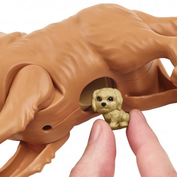 Barbie Newborn Pups Playset with Doll & Animal Toys