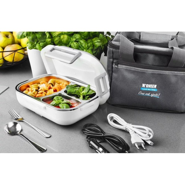 Electric Lunch Box N'oveen LB510 Grey Plus Electric Lunch Box N'oveen LB510 Grey Plus