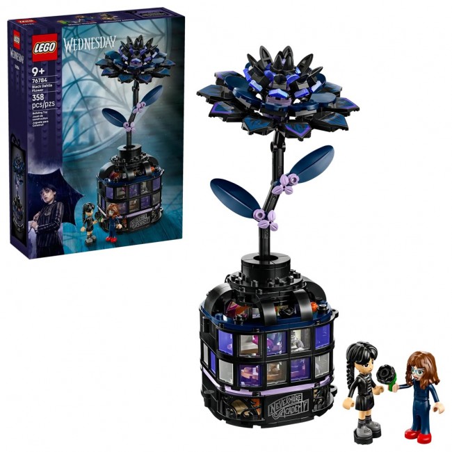 LEGO WEDNESDAY 76784 Black Dahlia Flower LEGO WEDNESDAY 76784 Black Dahlia Flower