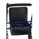 Lightweight aluminium four-wheel rehabilitation walker CH100AM Lightweight aluminium four-wheel rehabilitation walker CH100AM