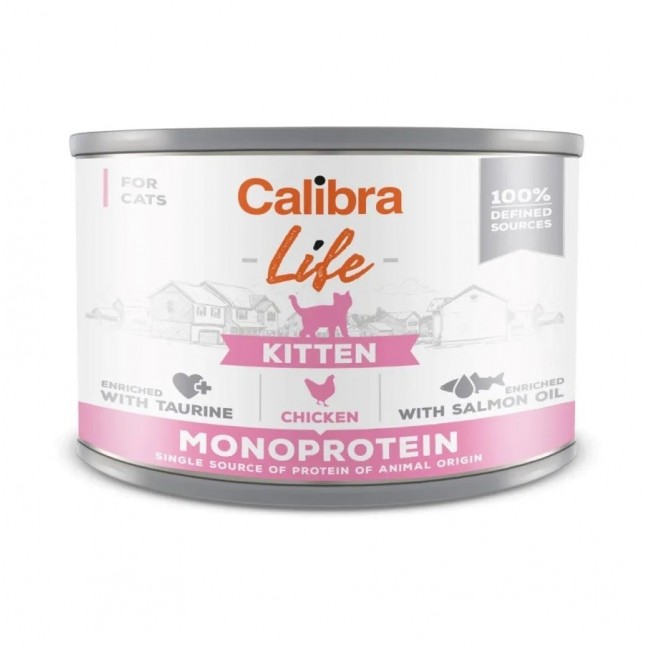 CALIBRA Cat Life Kitten Chicken - wet cat food - 200g