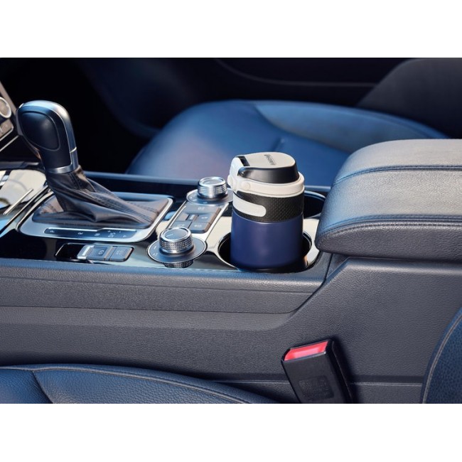 Leifheit 03247 travel mug 350 ml Black, Blue Stainless steel