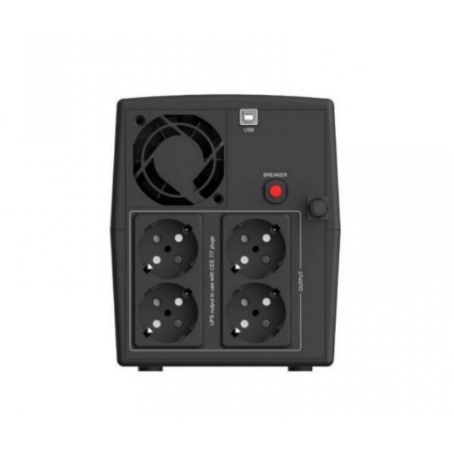 Infosec INF_661093 Backup Power Supply UPS X1+ 1600, 1600VA, 900W, 4X FR/SCHUKO