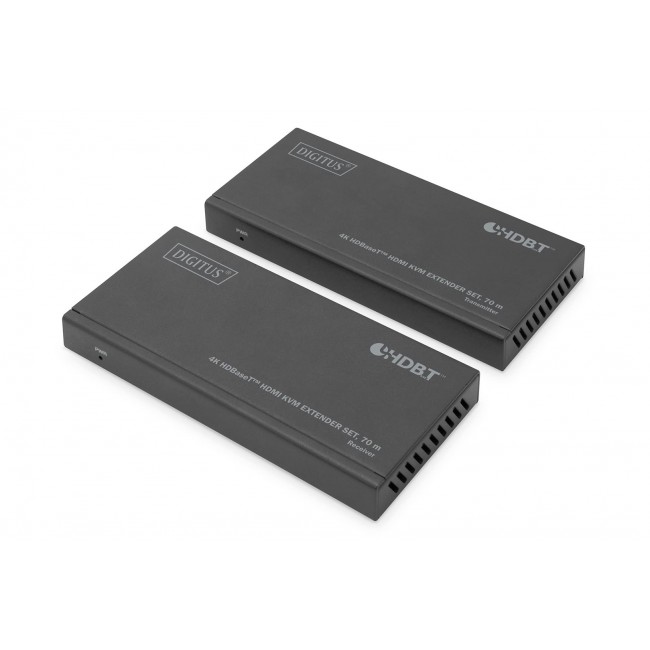 Digitus 4K HDBaseT HDMI KVM Extender Set, 70 m Digitus 4K HDBaseT HDMI KVM Extender Set, 70 m
