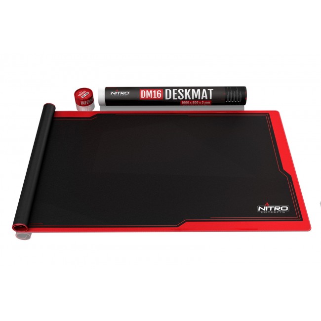 Nitro Concepts DM16 Gaming mouse pad Black, Red