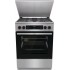 Gorenje GKS6C71XF Freestanding cooker with oven Silver