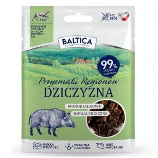 BALTICA Przysmaki region w Monoprotein Venison - dog treat - 30g